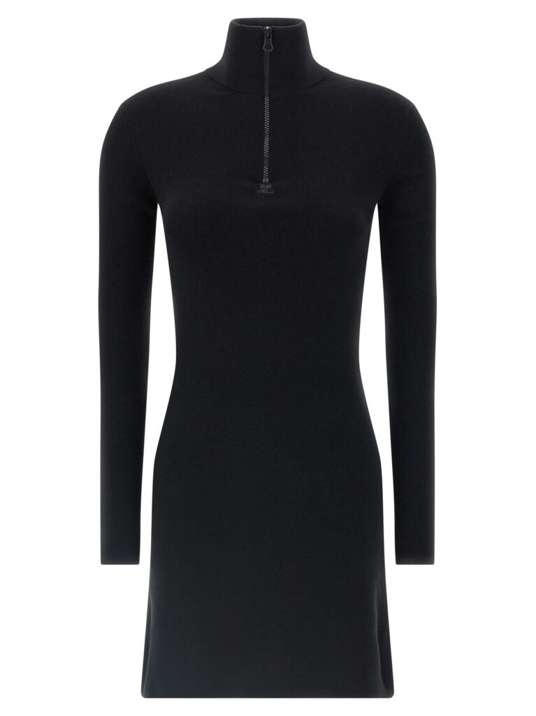 Wool knit dress