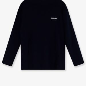 Wool sweater with lettering logo