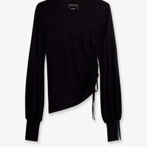 Wool t-shirt with iconic detail