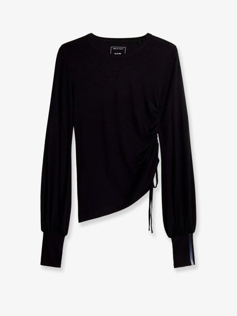 Wool t-shirt with iconic detail