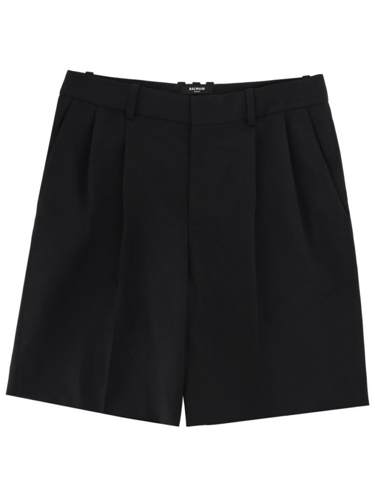 WOOL TAILORED SHORTS