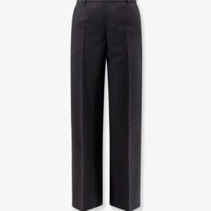 Wool trousers with Gucci detail