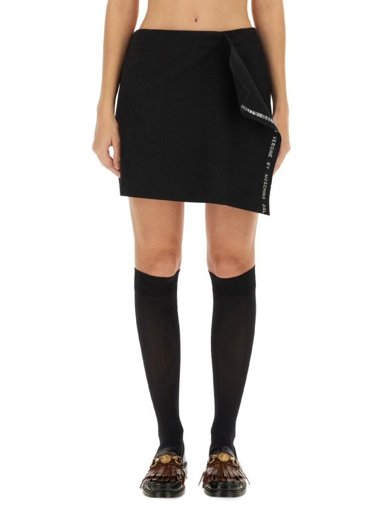 WOOL WRAP SKIRT
