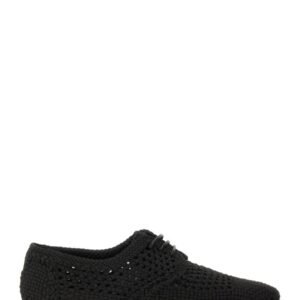 WOVEN FABRIC "DERBY" SHOE