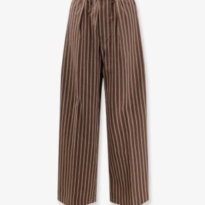 Wynston striped cotton trousers