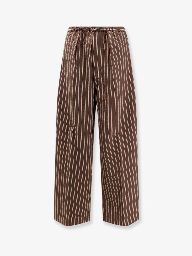 Wynston striped cotton trousers