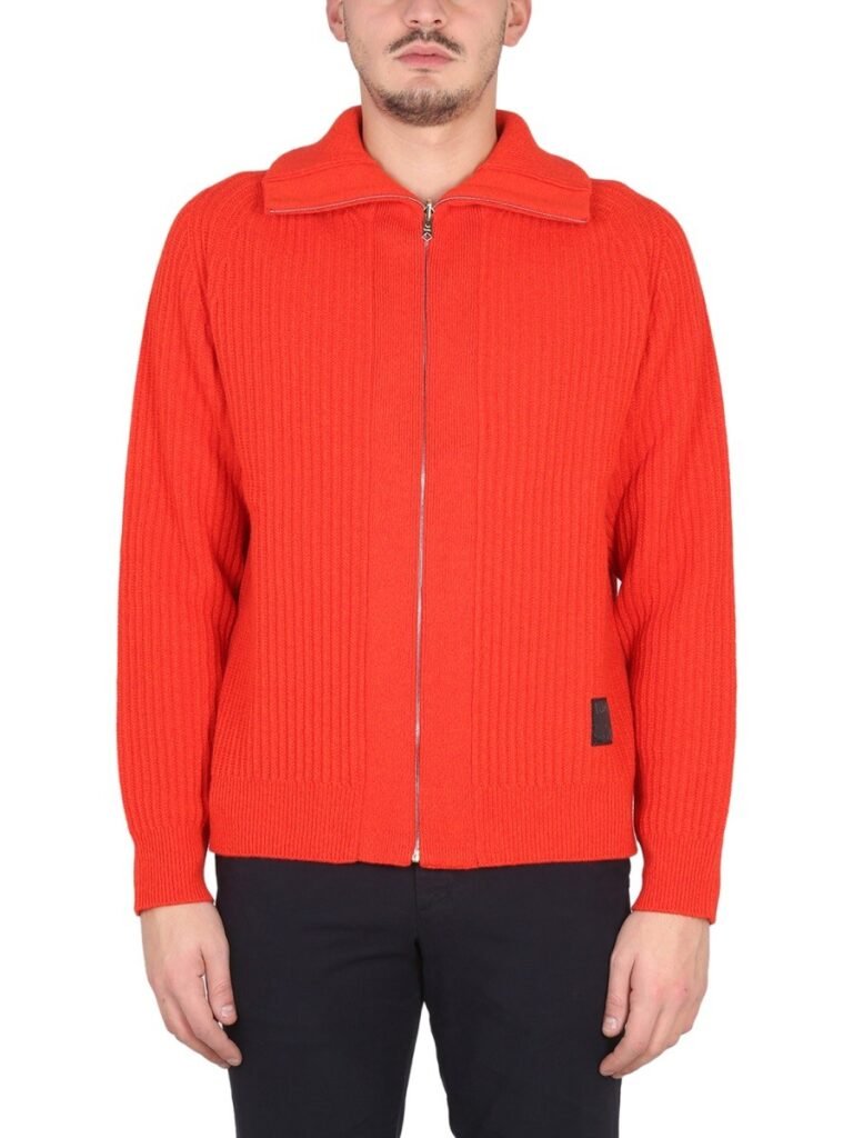 ZIPPERED CARDIGAN