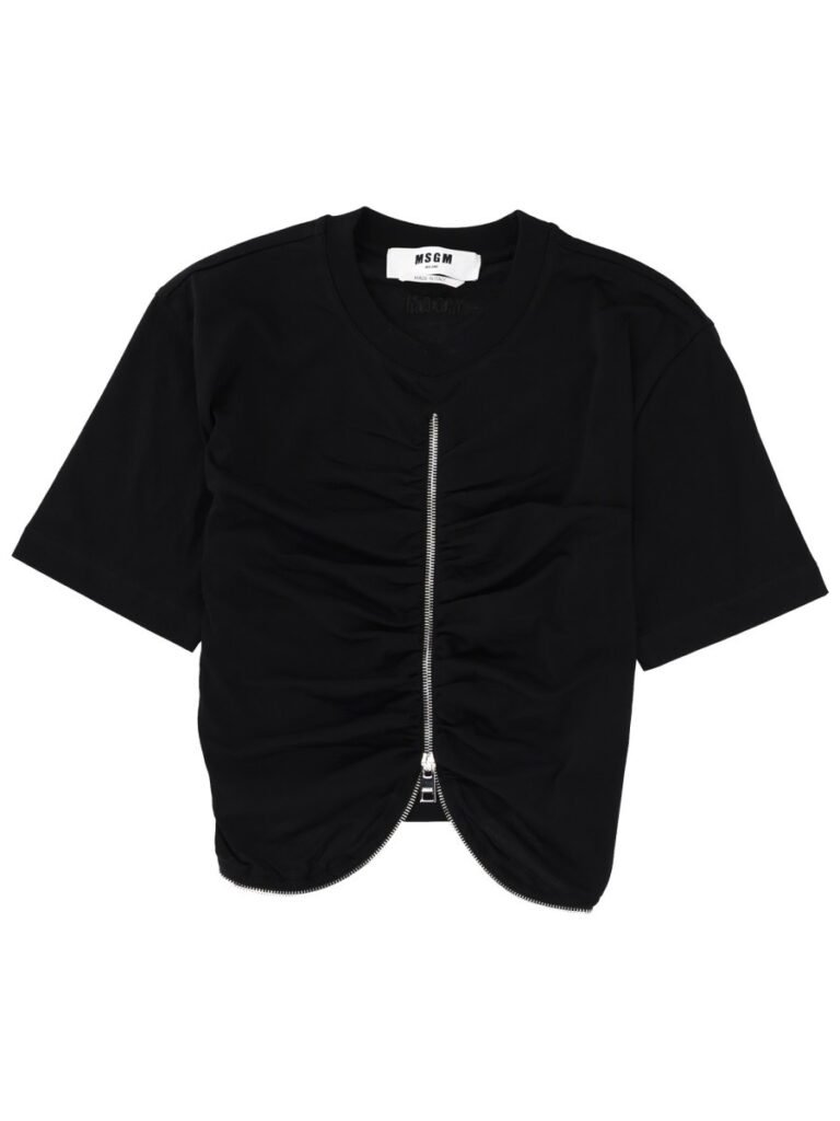 ZIPPERED T-SHIRT