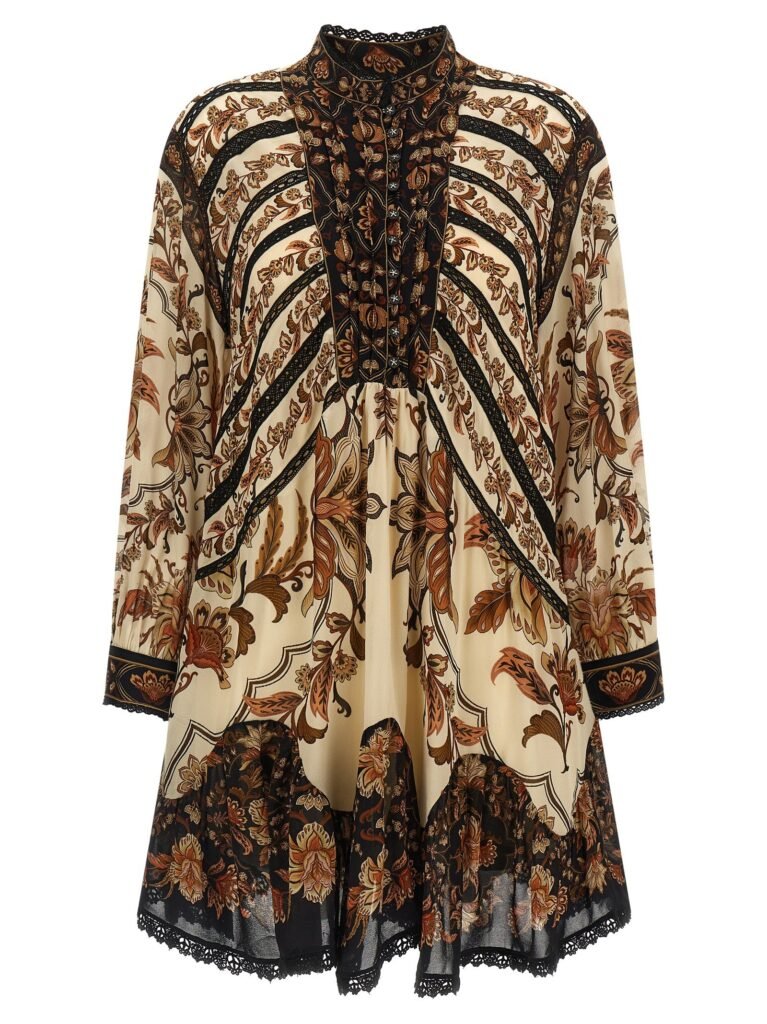 Majestic garden sand' dress