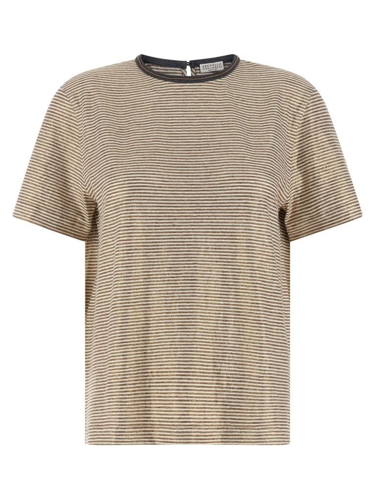 Shiny Collar Detail' T-shirt