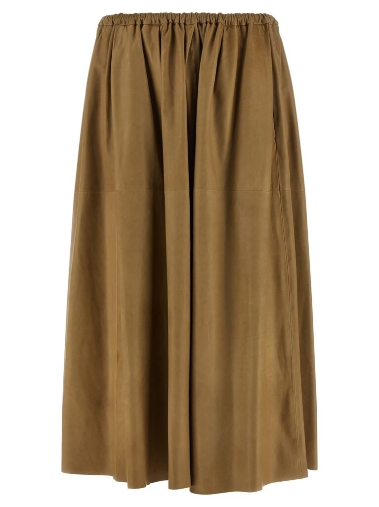 Leather skirt