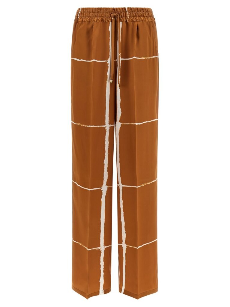Silk pants