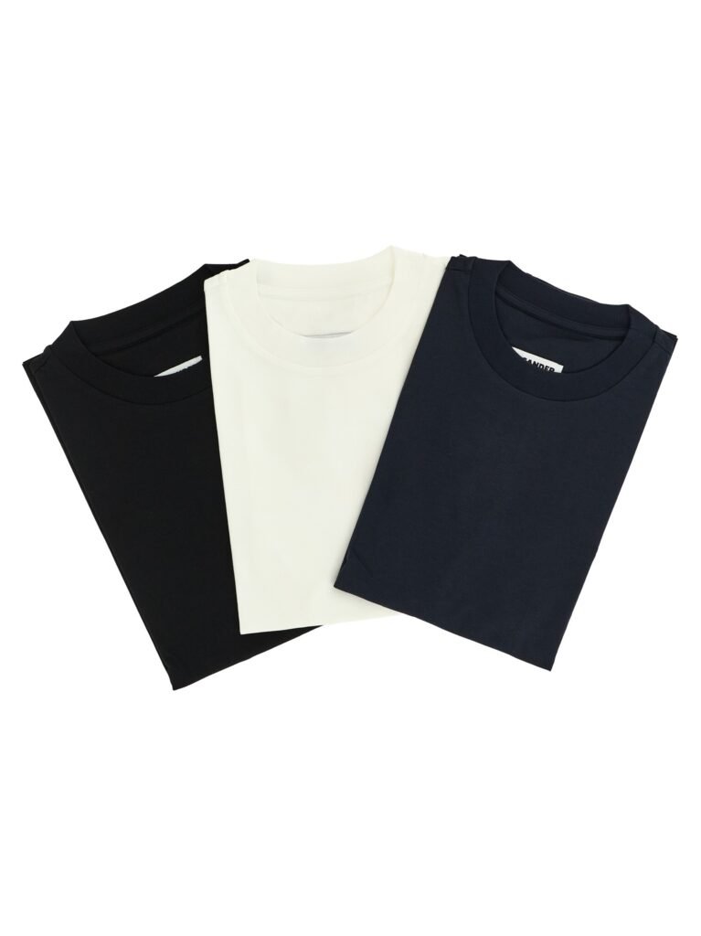 3-pack Logo embroidery T-shirt
