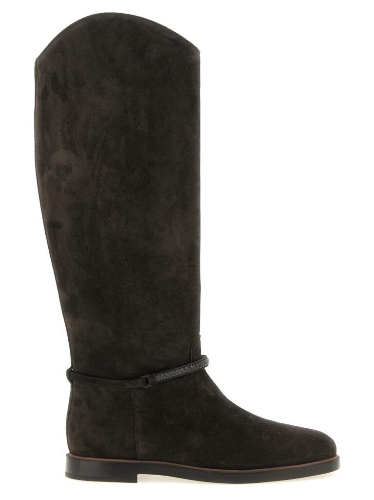 Suede boots