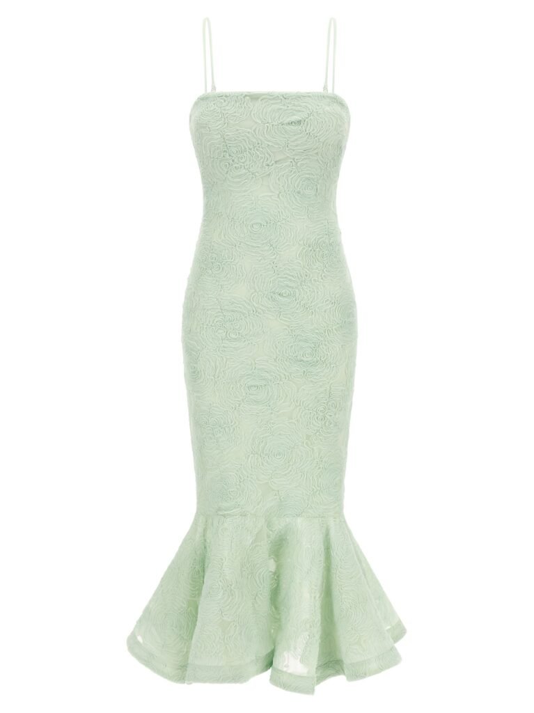Flower Mesh Flounce' dress