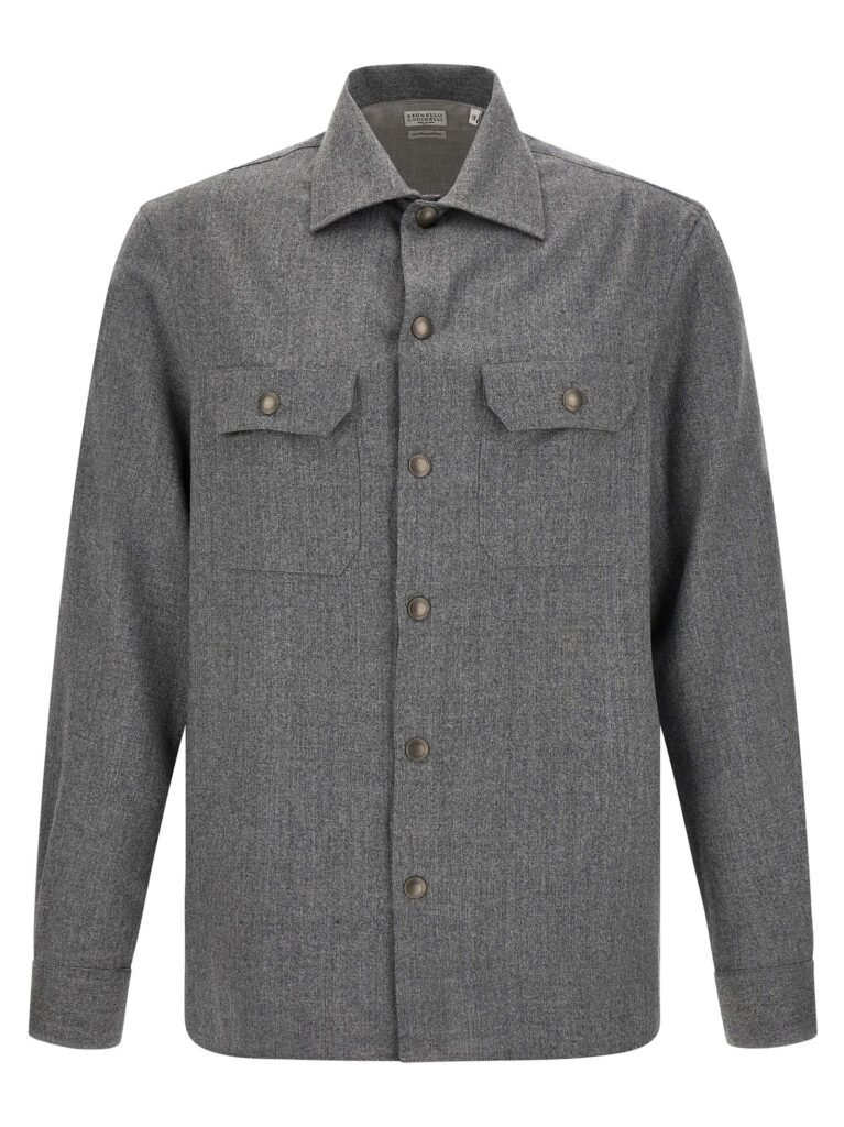 Flannel overshirt
