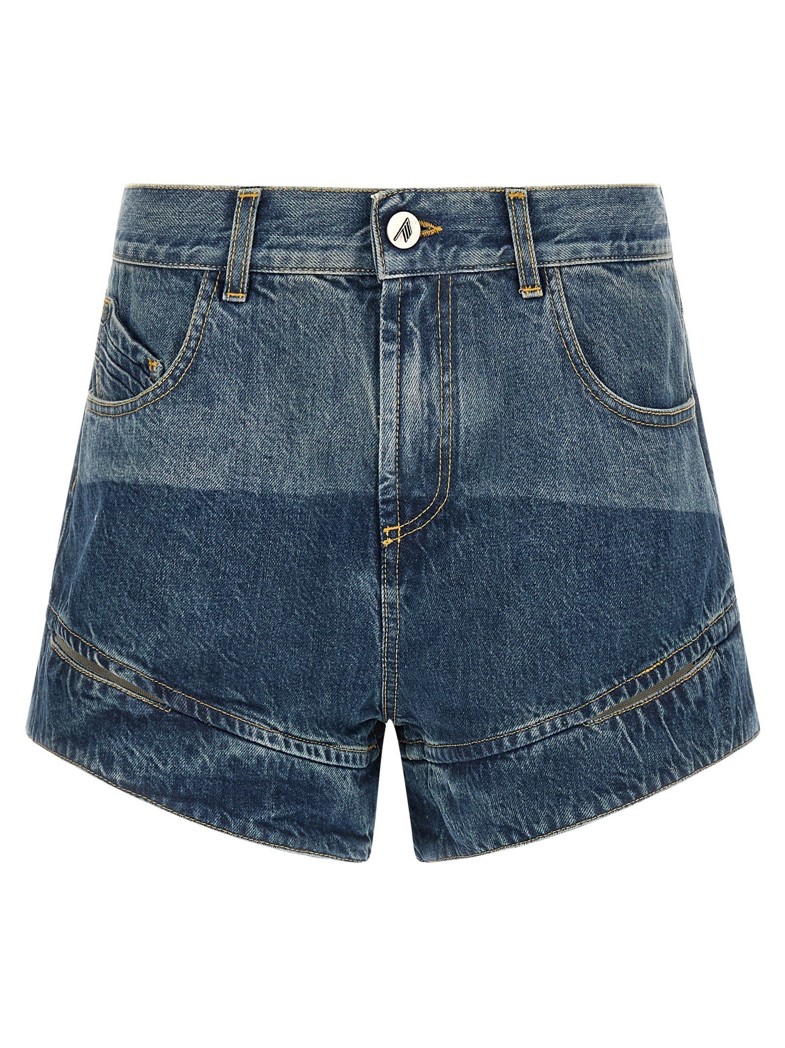 Cut-out shorts