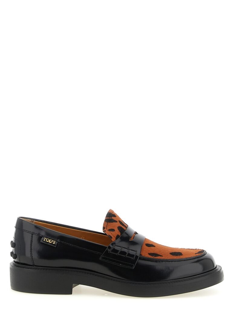 Pony hair loafers