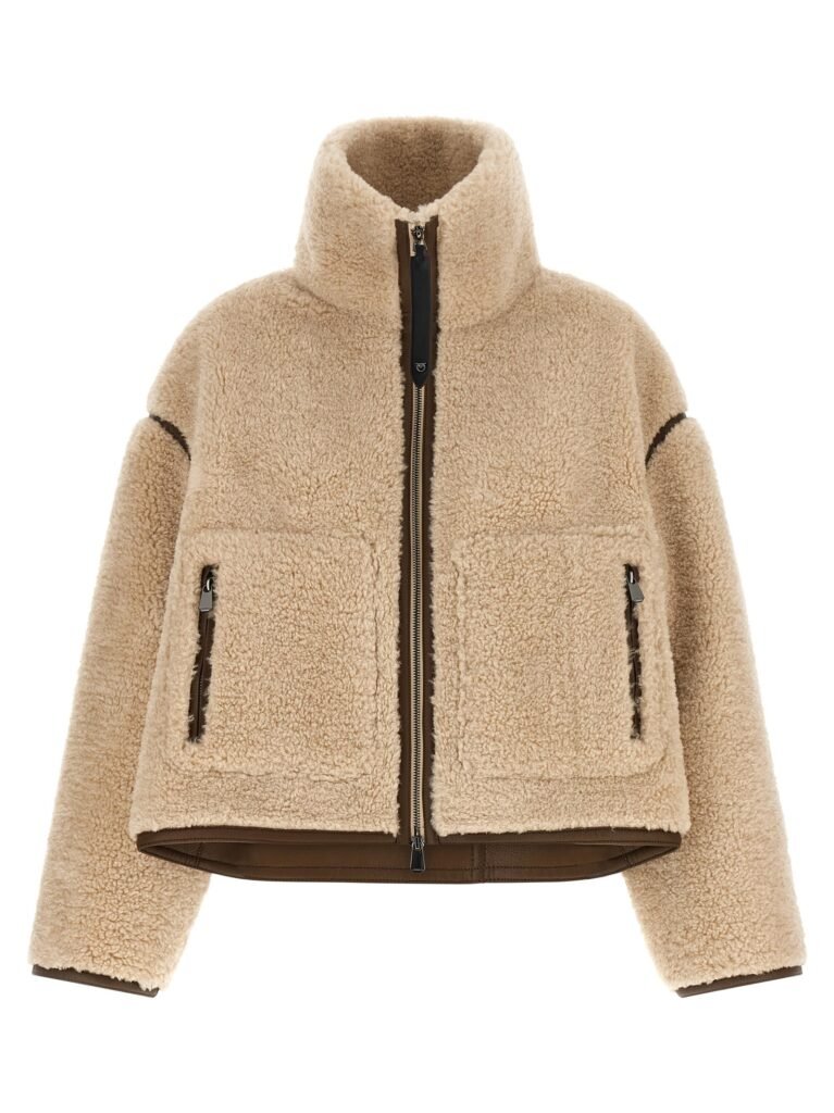 Teddy cropped jacket