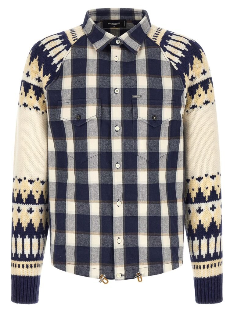 Classic Check Drawstring' shirt