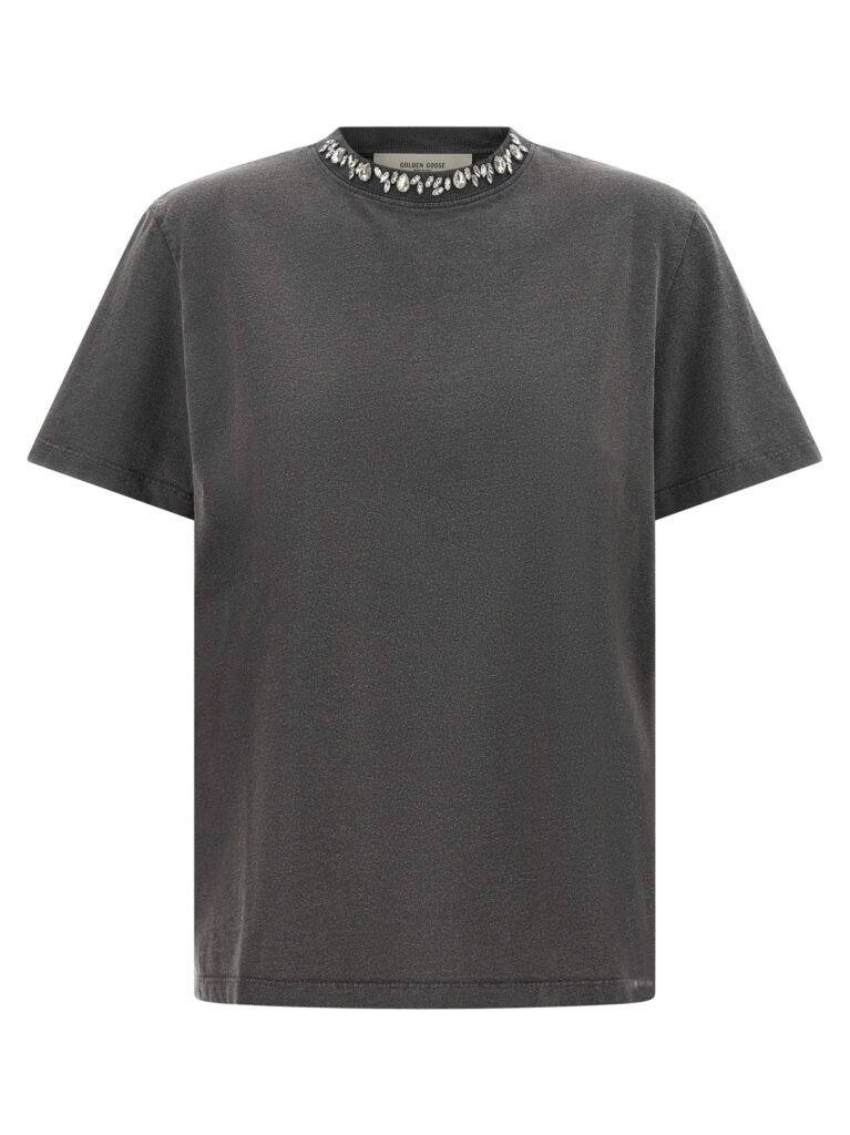 Cabochon crystal t-shirt