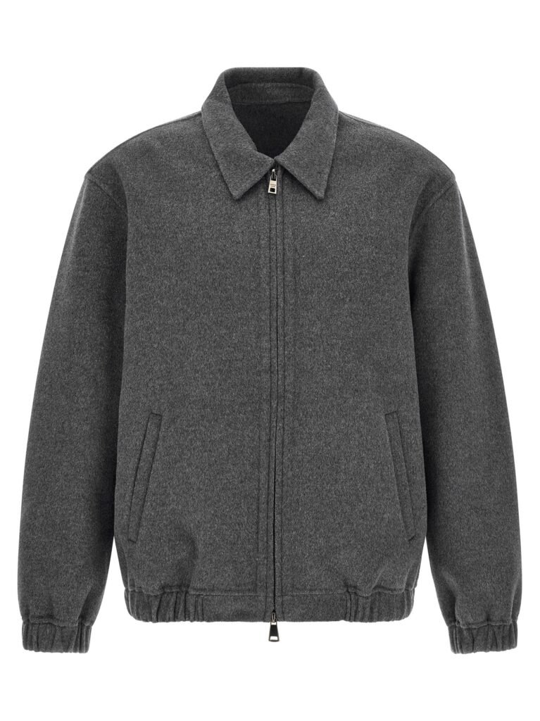 Wool and cashmere jacket