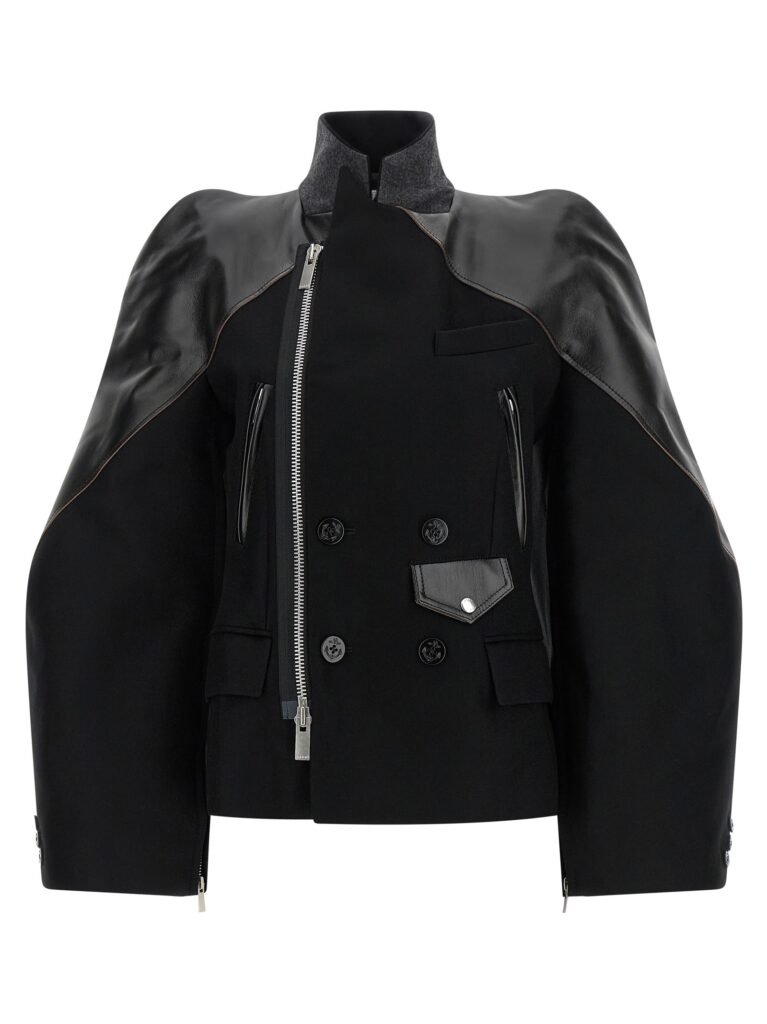 Melton wool jacket