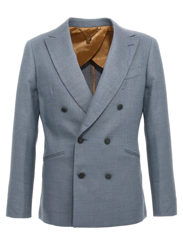 double-breasted blazer