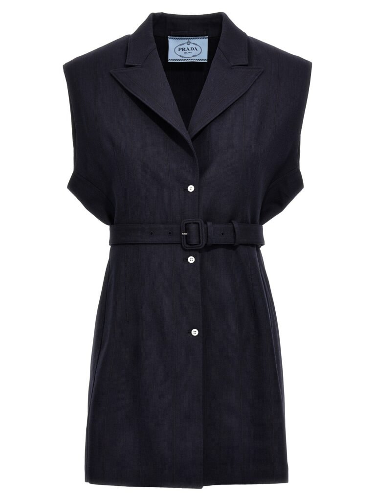 Belt wool vest