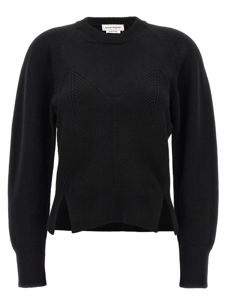 Chevron Corset' sweater