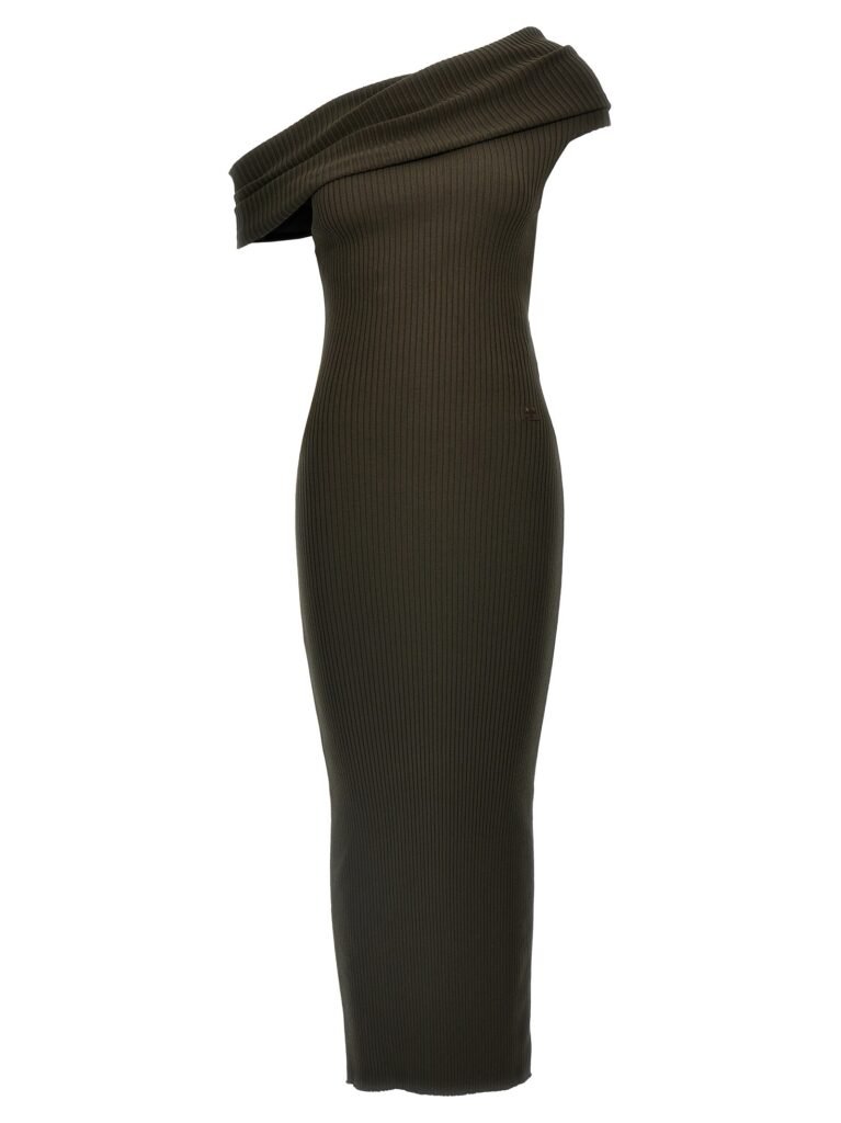 Twist Rib Knit Long' dress