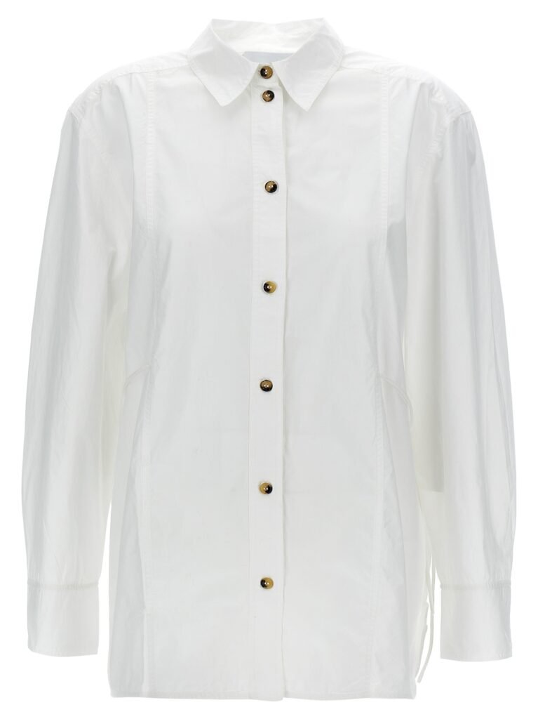 Lace-up shirt
