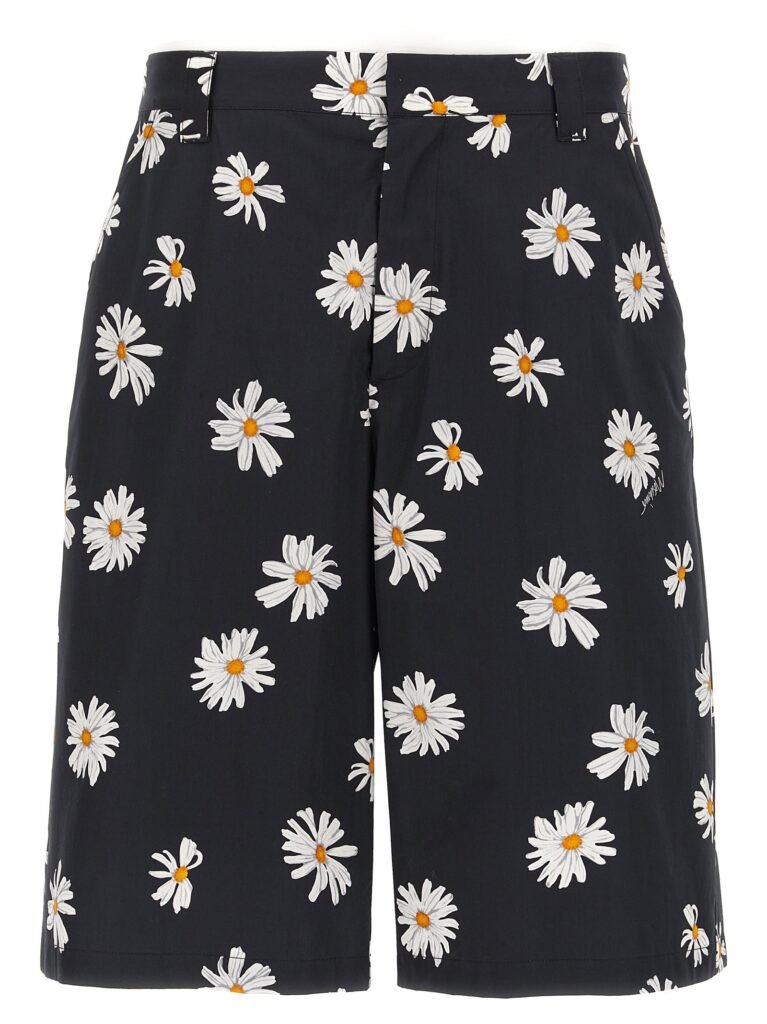 Margherite' print bermuda shorts