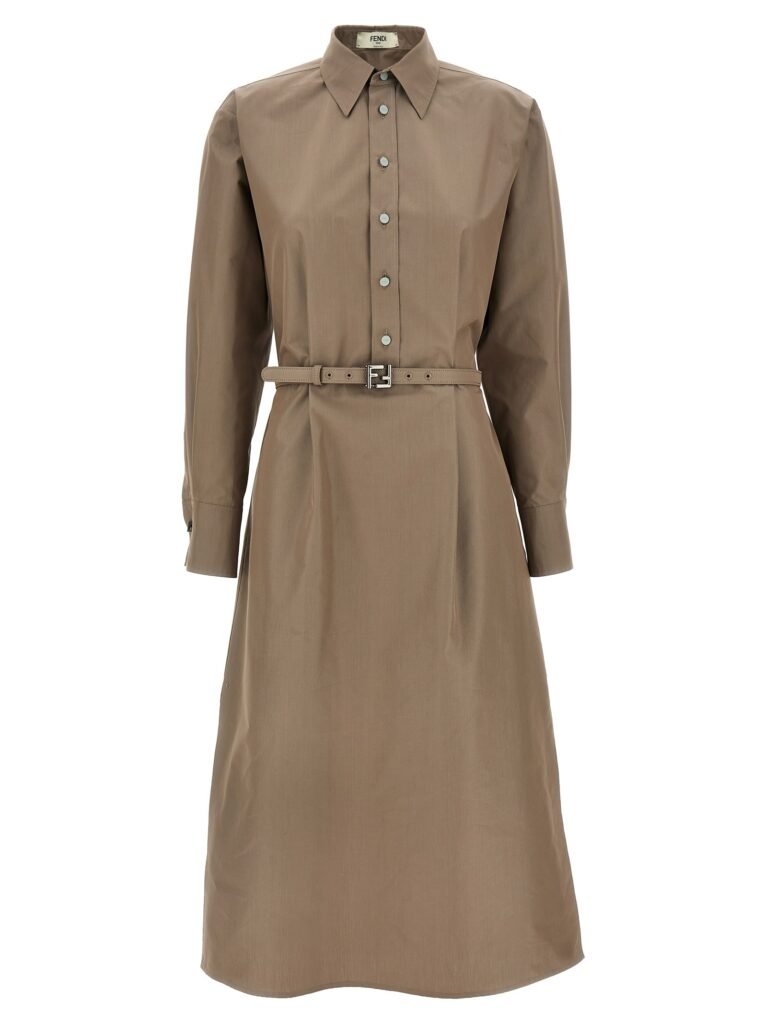 Chemisier midi dress