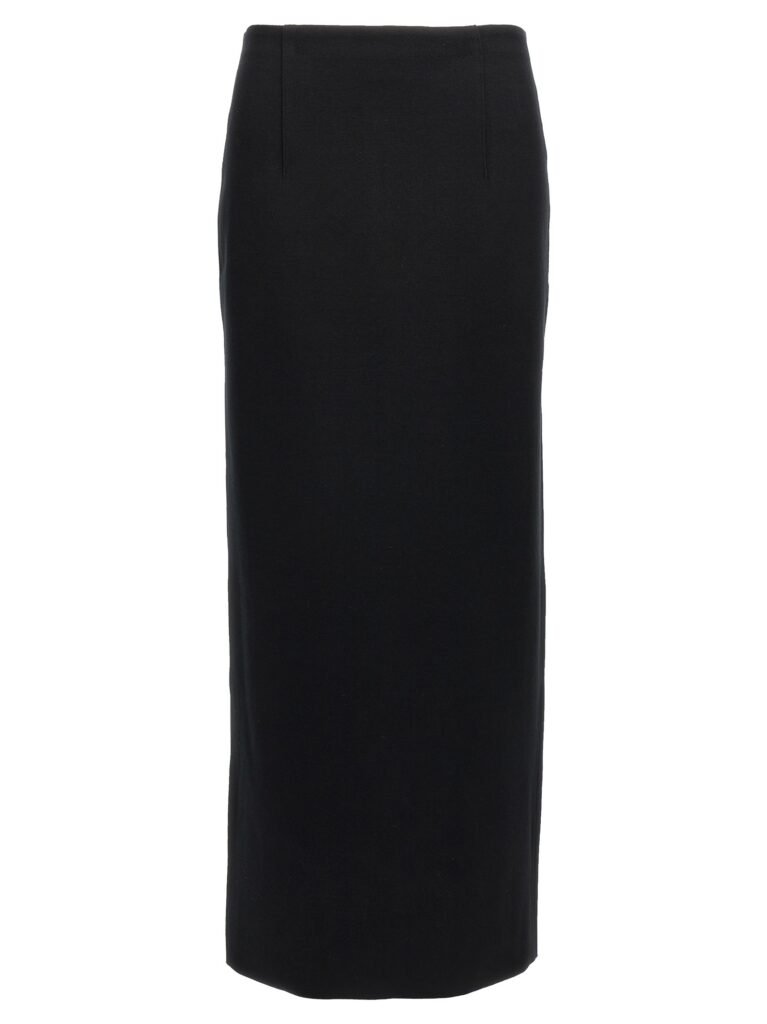 Double face knit skirt