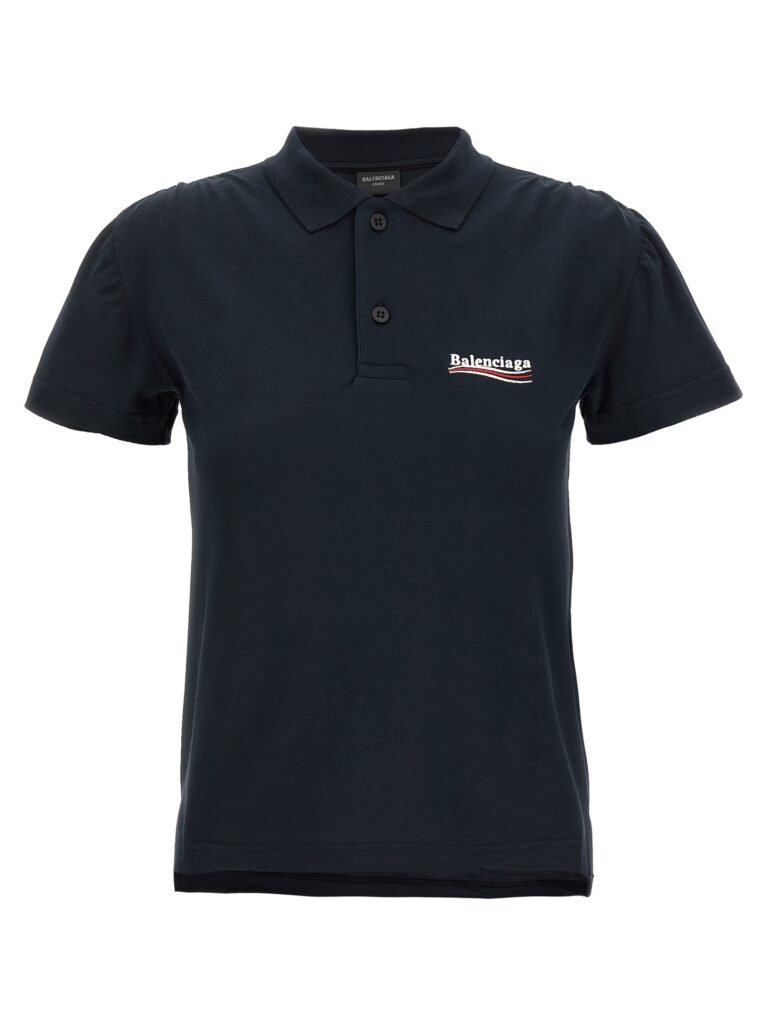 Logo embroidery polo shirt