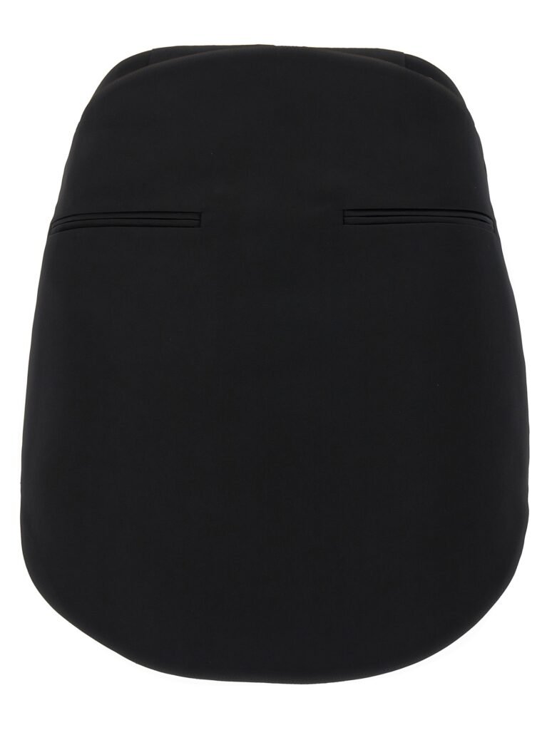 Circle Satin' skirt