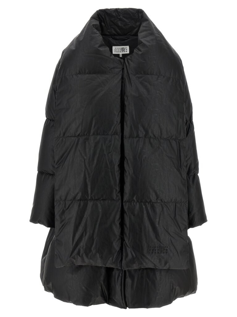 Scarf down jacket