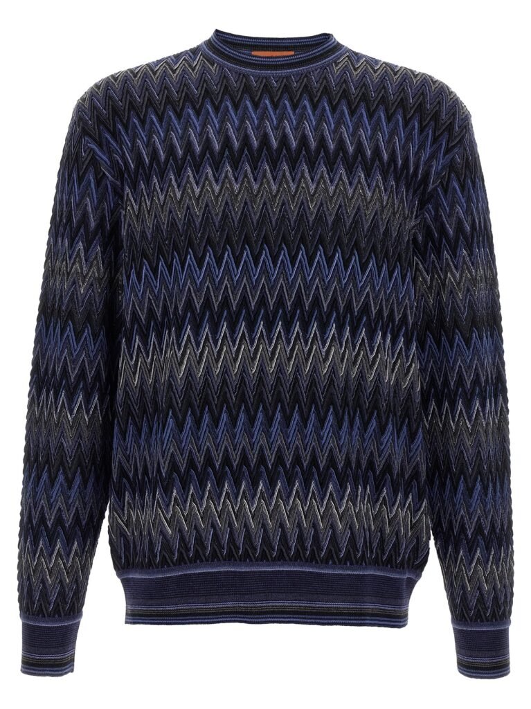 Zigzag pattern sweater