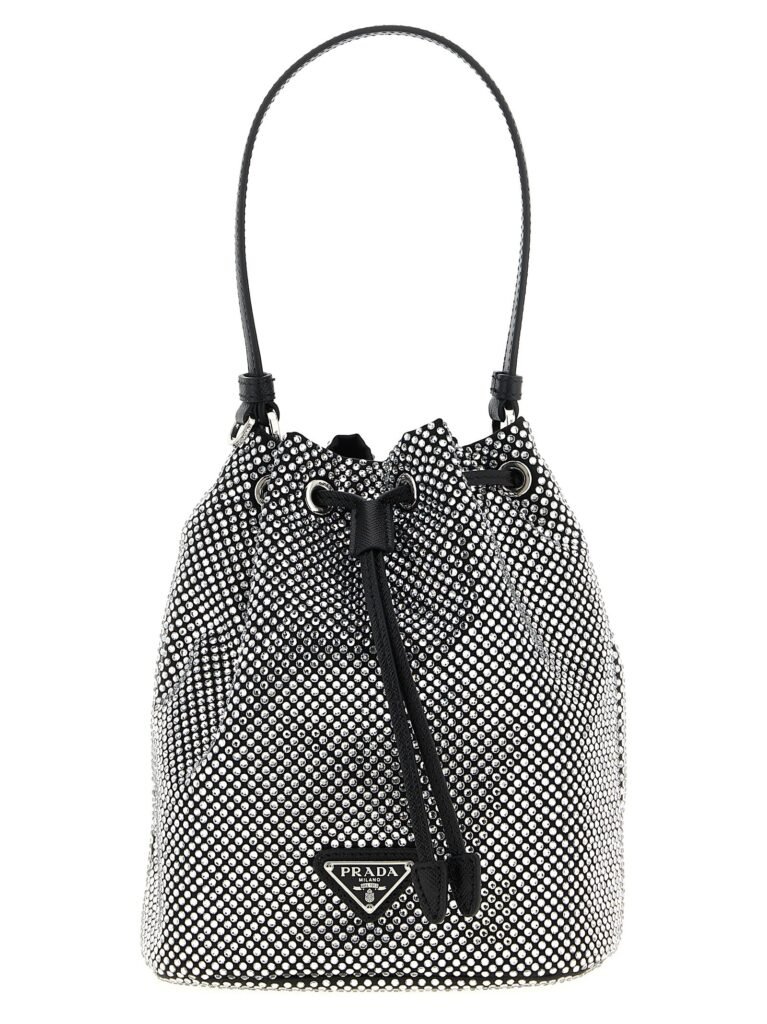 Crystal' bucket bag
