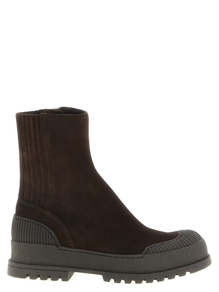 Rugged' ankle boots