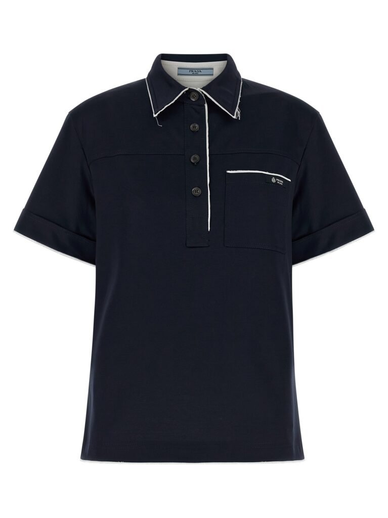 Double-layer polo shirt