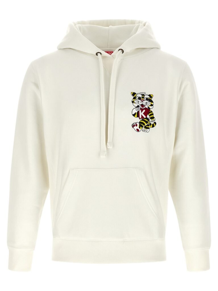 Wild Tiger Embroidered' hoodie