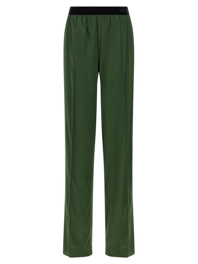 Silk pants