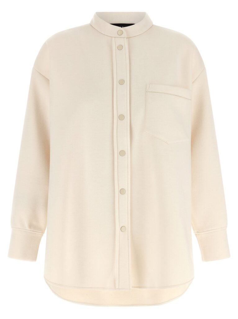 Scuba cashmere shirt