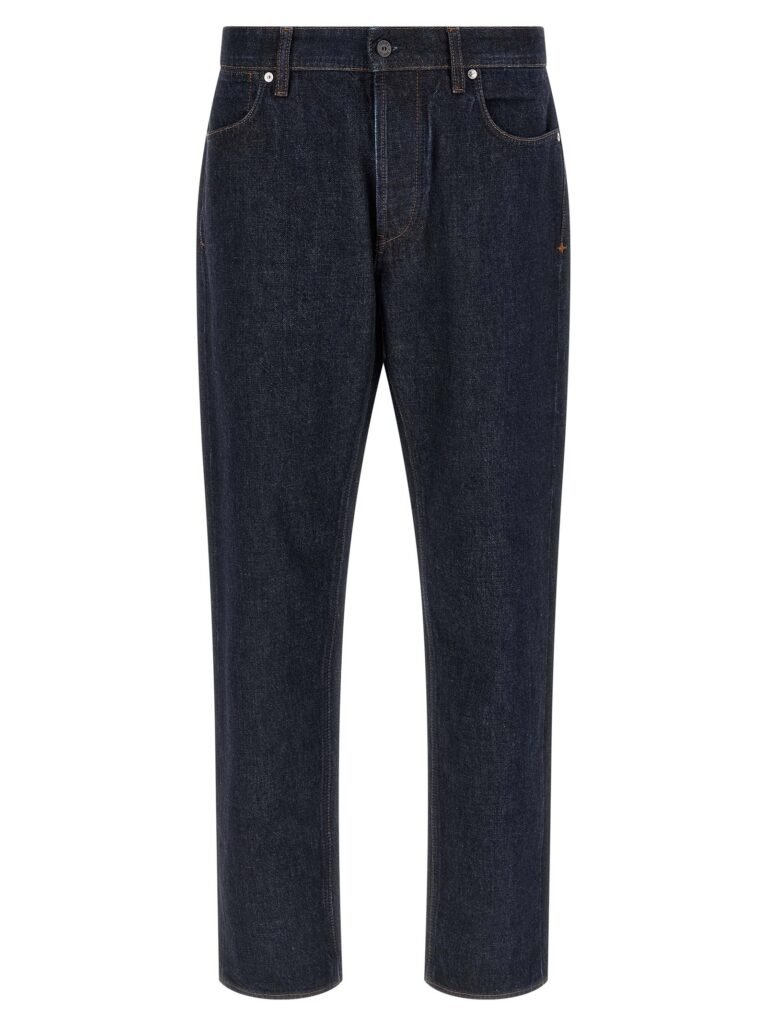 Indigo denim jeans