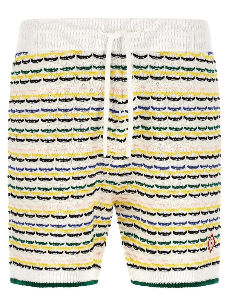 Tuck Stitch' bermuda shorts