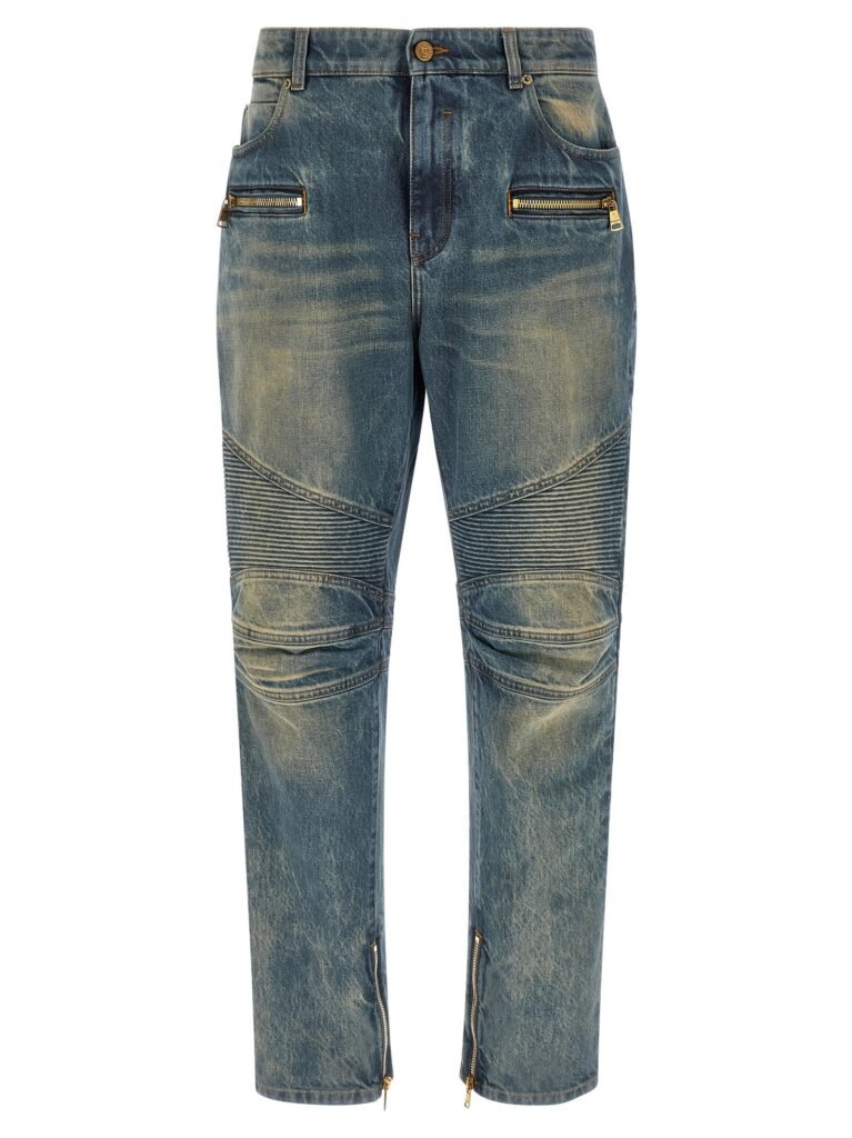 Biker jeans