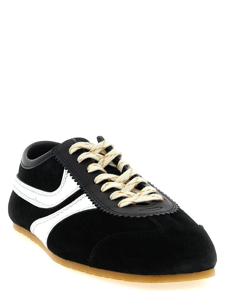 Suede sneakers