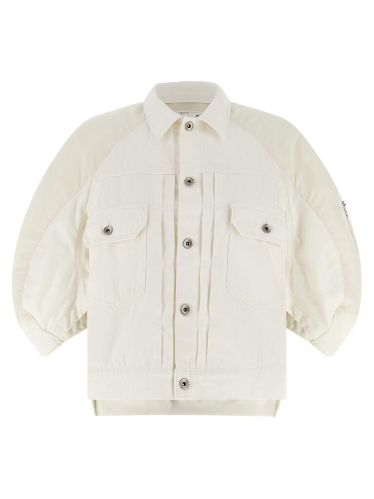 Hybrid bomber jacket
